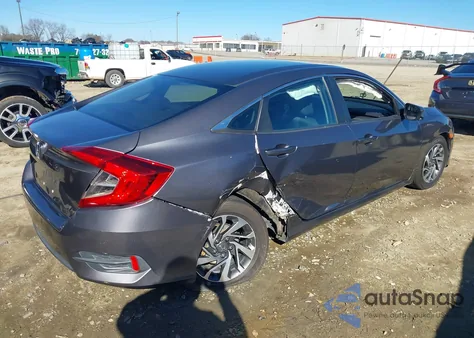 2016 Honda Civic Ex from USA, damaged, VIN 2HGFC2F78GH506152